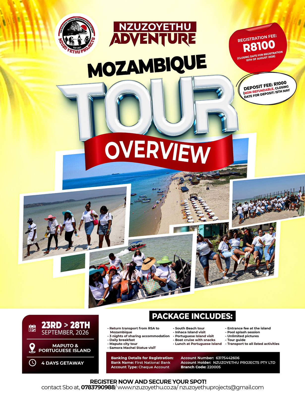 Mozambique Tour Event